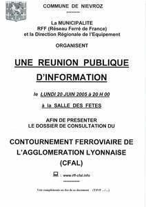 Réunion Publique CFAL Réunion Publique CFAL